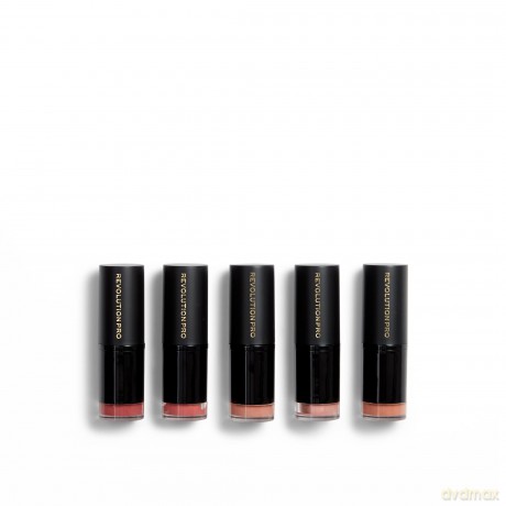 Revolution Pro Lipstick Collection Blushed Nudes, 5 Stück