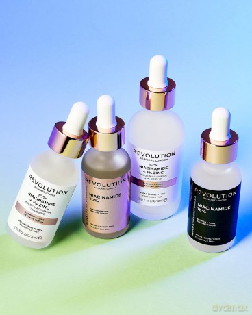 Revolution Skincare London, 10% Niacinamid und 1% Zink Serum für Hautunreinheiten und Poren EXTRA GROSS, 60ml
