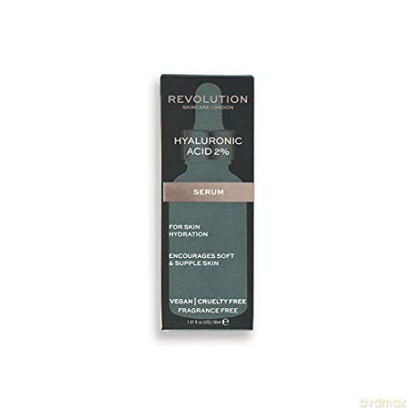 Revolution Skincare London, 2% Hyaluronsäure Hydratisierendes Serum, 30ml