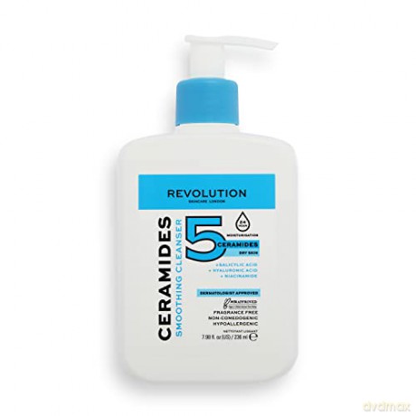 Revolution Skincare London, Ceramides Soothing Face Cleanser, 236ml