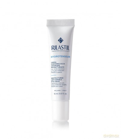 Rilastil Hydrotenseur - Crema Contorno Occhi Antirughe Ristrutturante, 15ml