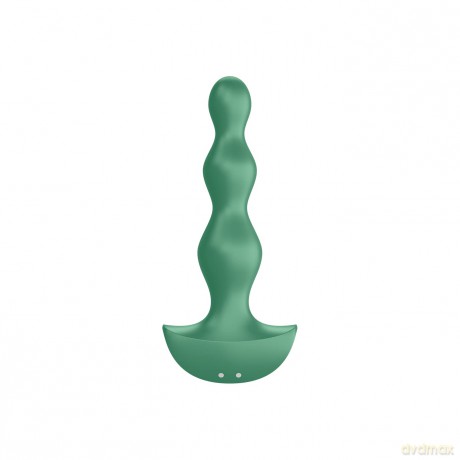 Satisfyer, Analvibrator, Lolli-Plug 2', aus medizinischem Silikon, wasserdicht (IPX7), wiederaufladbar, Farbe:grün