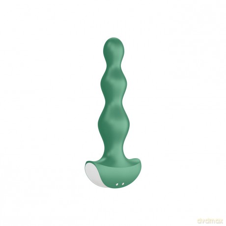 Satisfyer, Analvibrator, Lolli-Plug 2', aus medizinischem Silikon, wasserdicht (IPX7), wiederaufladbar, Farbe:grün