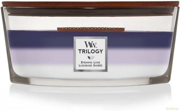 WoodWick Scented candle boat Elipsa Trilogy Evening Luxe 453.6 g