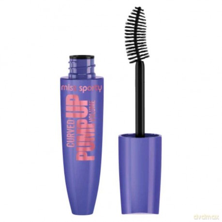 MISS SPORTY Pump Up Curved Volume Tusz do rzęs podkręcający 002 Extra Black [KOSMETYKI]