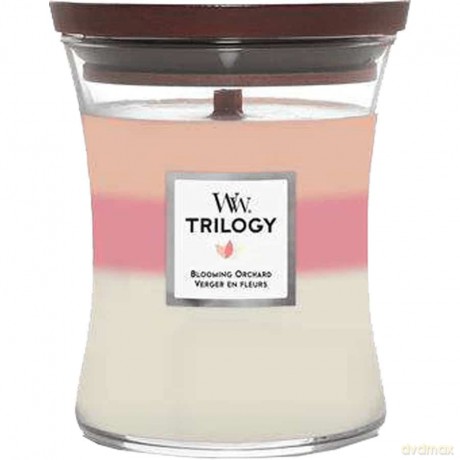WoodWick Scented candle vase Trilogy Blooming Orchard 275 g