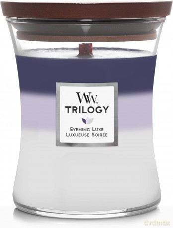 WoodWick Scented candle vase Trilogy Evening Luxe 275 g