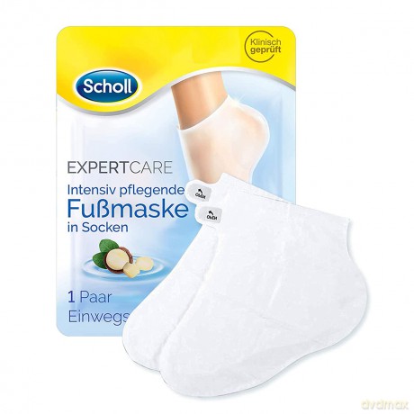 Scholl Expert Care Pflegende Fussmaske 1 Paar, 3er Pack (3 x 2 Stück)