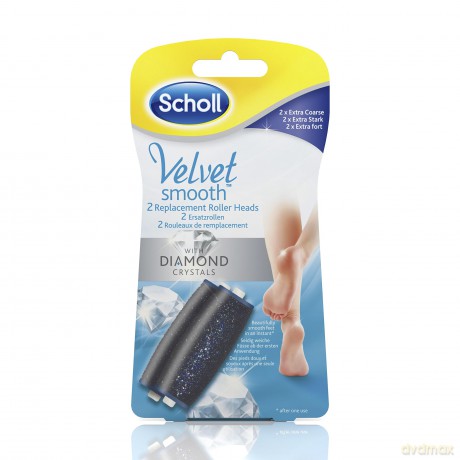 Scholl Velvet Smooth Diamond Pedi Extra Coarse Hard Skin Remover Refill