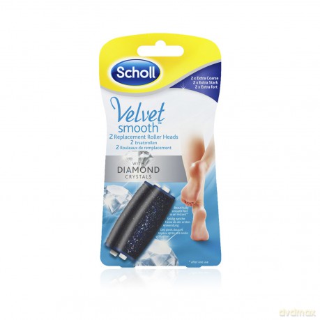 Scholl Velvet Smooth Diamond Pedi Extra Coarse Hard Skin Remover Refill