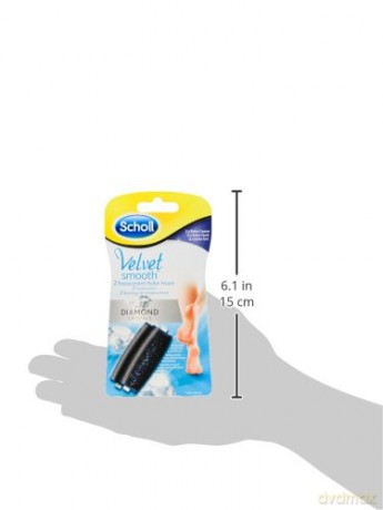 Scholl Velvet Smooth Diamond Pedi Extra Coarse Hard Skin Remover Refill