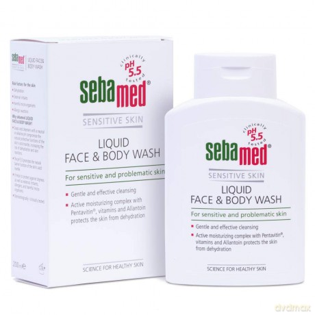 Sebamed Gesichts- und Körperreinigung, 200 ml