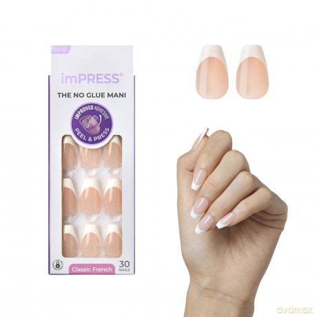Self-adhesive nails ImPRESS Nails - Ideal 30 pcs