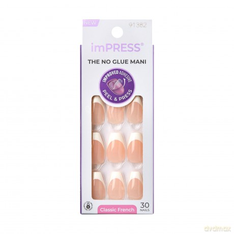 Self-adhesive nails ImPRESS Nails - Ideal 30 pcs