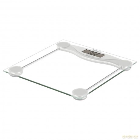 SENCOR SBS 113SL Personenwaage Design ultradünn - transparente Glasoberfläche