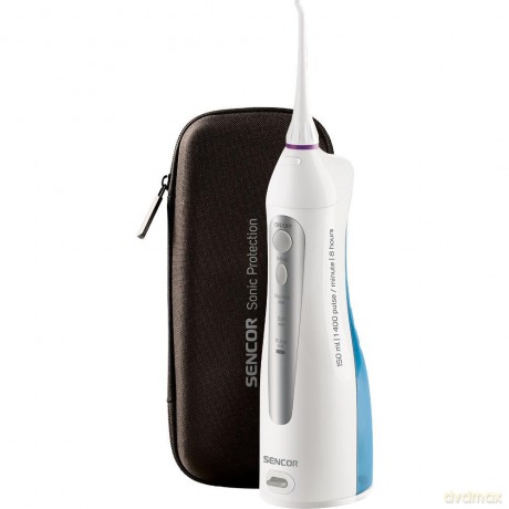 SENCOR SOI 1100SL Munddusche, 3 Wasserstrahlmodi, Ladezeit: 8 Std., Weiss