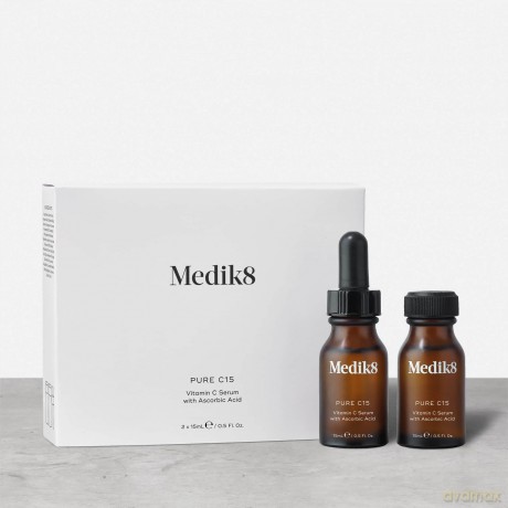 Serum with vitamin C for skin rejuvenation Pure C15 Vitamin C Serum 2 x 15 ml