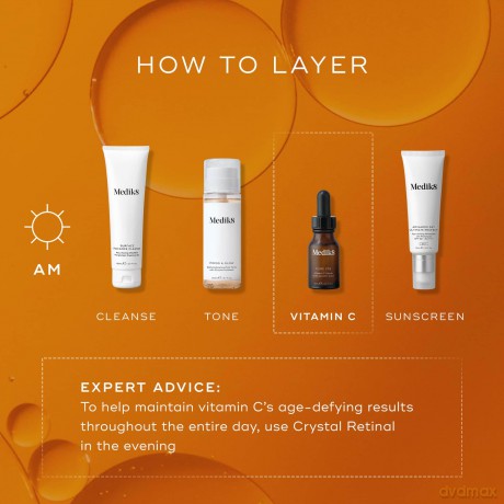 Serum with vitamin C for skin rejuvenation Pure C15 Vitamin C Serum 2 x 15 ml
