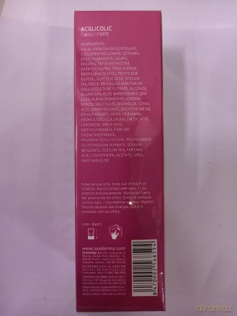 Sesderma | Acglicolic Classic Forte Feuchtigkeitsgel-Creme | Anzeichen von Lichtalterung | Aktive Substanzen | Anti-Aging-Pflege | zu Akne Neigende Haut | Mischhaut | Fettige Haut