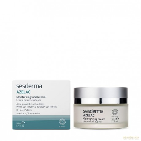 Sesderma | Azelac Feuchtigkeitscreme | Empfindliche Haut | Sensitive Haut | Haut mit Pigmentflecken | Azelainsäure | Vitamin E | Reduziert Rötungen
