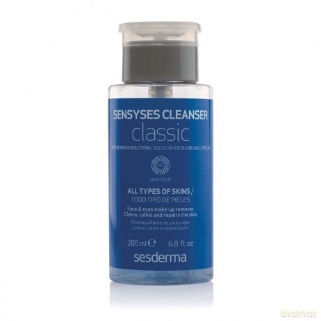 Sesderma | Sensyses Reiniger Classic | für Alle Hauttypen | Unreinheiten und Make-up-Rückstände | Panthenol | Echte Aloe | Hydratisierte Haut
