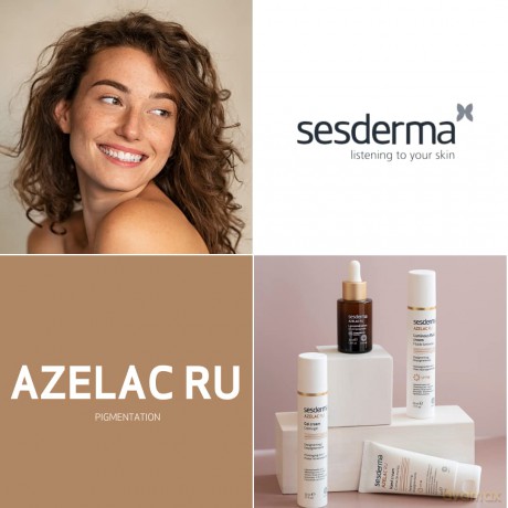 Sesderma Azelac RU Fluid Cream, 1er Pack (1 x 50 ml).