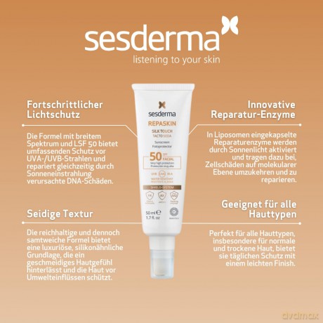 Sesderma Repaskin Silk Touch Spf50 50ml