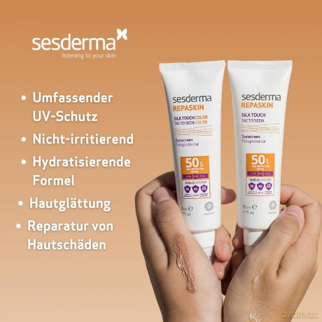 Sesderma Repaskin Silk Touch Spf50 50ml