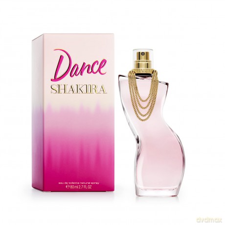 Shakira Perfumes - Dance von Shakira für Damen - Langanhaltend - Femininer, charmanter und moderner Duft - Fruchtig blumige Noten - Ideal für tagsüber - 80 ml