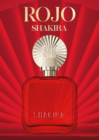 Shakira Perfumes - ROJO by Shakira Eau de Parfum für Damen - Langanhaltend - Kraftvoller, sinnlicher und charmanter Duft - Blumige, würzige und Bernsteinnoten - Ideal für tagsüber - 80 ml