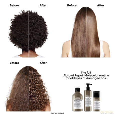 Shampoo for damaged hair Absolut Repair Molecular Professional Shampoo - Volume: 500 ml