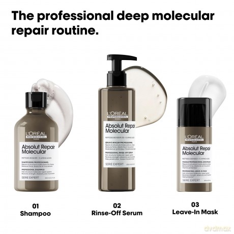 Shampoo for damaged hair Absolut Repair Molecular Professional Shampoo - Volume: 500 ml