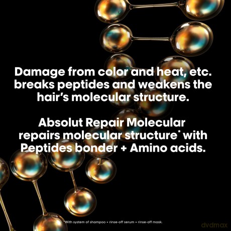 Shampoo for damaged hair Absolut Repair Molecular Professional Shampoo - Volume: 500 ml