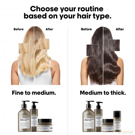 Shampoo for damaged hair Absolut Repair Molecular Professional Shampoo - Volume: 500 ml