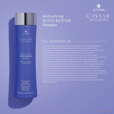 Shampoo for damaged hair Caviar Anti-Aging Restructuring Bond Repair Shampoo - Volume: 487 ml
