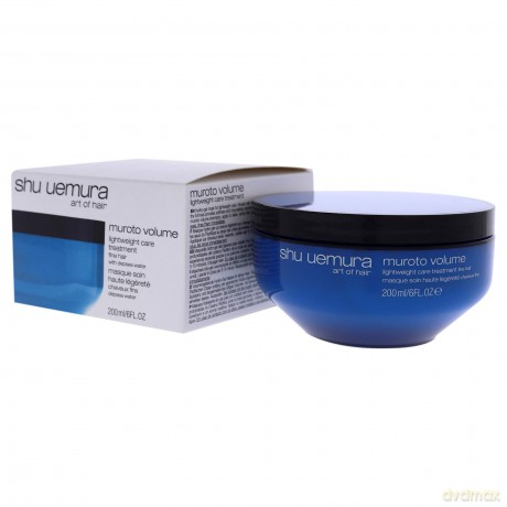Shu Uemura, Muroto Volume, Volumengebende Pflegemaske, Für feines Haar, Mit Tiefseewasser Mineralien aus dem Pazifischen Ozean, Für volleres und geschmeidiges Haar, 200 ml