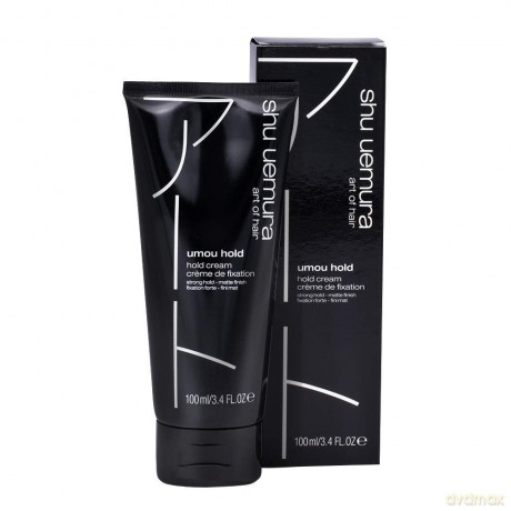 Shu Uemura, Style, Umou Hold, Hold Cream, Stylingcreme für kurzes bis mittellanges Haar, Für alle Haartypen, Starker Halt, Für ein mattes Finish, 100 ml