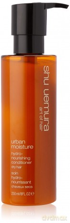 Shu Uemura, Urban Moisture, Feuchtigkeitsspendender Conditioner, Für trockenes Haar, Mit Moringaöl und Rotalgenextrakten, Für nachhaltige Geschmeidigkeit und Glanz, 250 ml