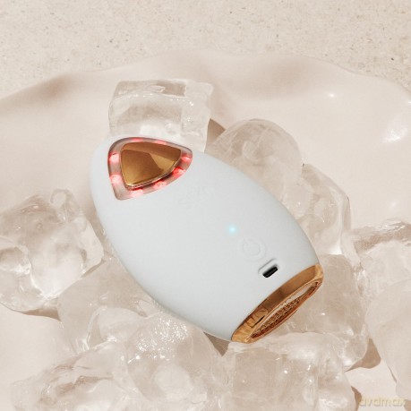 Silk'n Gesichtsreinigungsbürste I Bright Lux I Skincare für ausgeglichene Haut I 4-in-1-Gesichtsbürste mit Infrarot-Technologie, blau