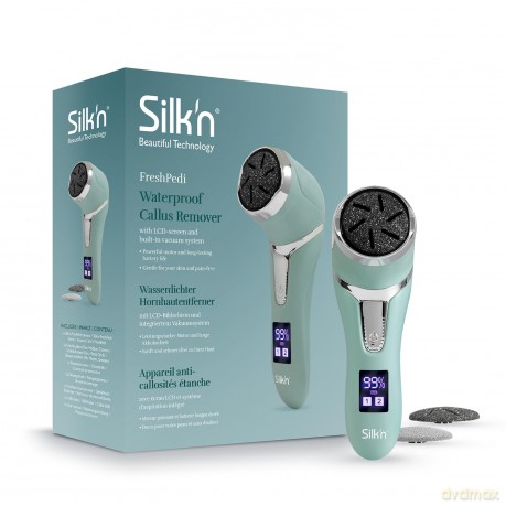 Pilnik do stóp Silk'n Silk`n FreshPedi mint - elektrischer Hornhautentferner, wasserdicht, mit Vakuumsystem