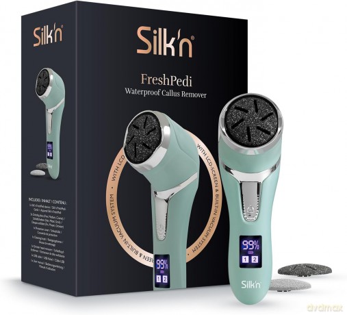 Pilnik do stóp Silk'n Silk`n FreshPedi mint - elektrischer Hornhautentferner, wasserdicht, mit Vakuumsystem