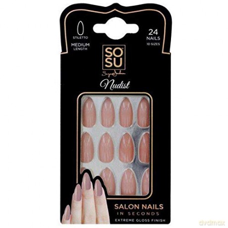 Sosu - Falsche Nägel Stiletto Nudist