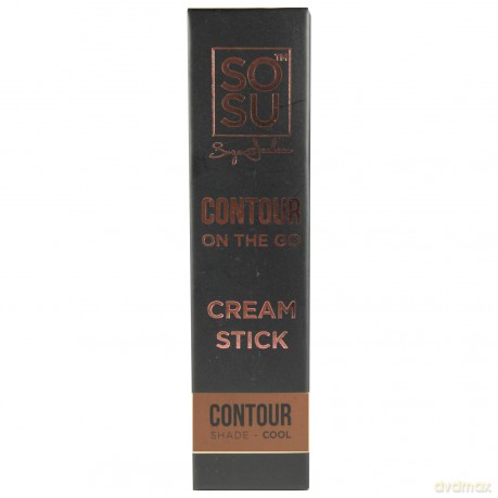 SOSU by Suzanne Jackson Cream Stick Contour Cool Cream Concealer Contour Makeup Highly Pigmented