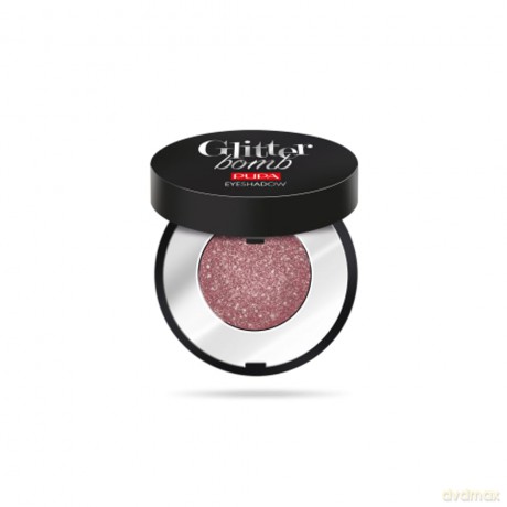Sparkling eye shadows Glitter Bomb Eyeshadow 0.8 g - Shade: 007 Sparkling Rose
