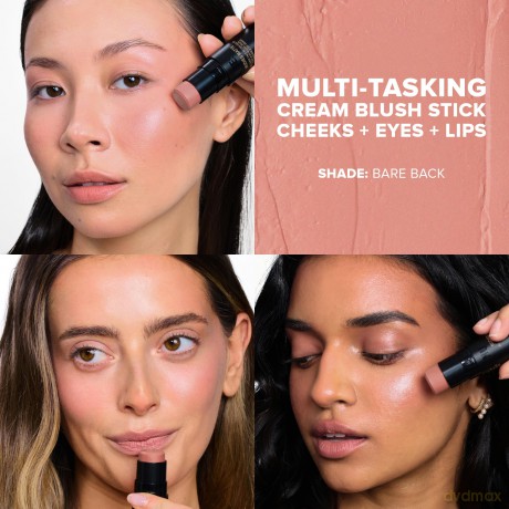Stick for eyes, cheeks and lips Nudies Matte All Over Face Blush Color 7 g - Shade: Bare Back