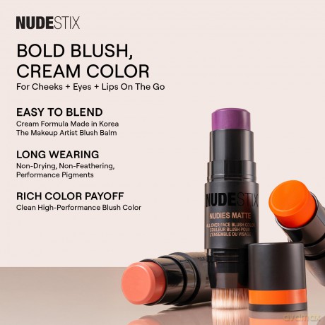 Stick for eyes, cheeks and lips Nudies Matte All Over Face Blush Color 7 g - Shade: Sunset Strip
