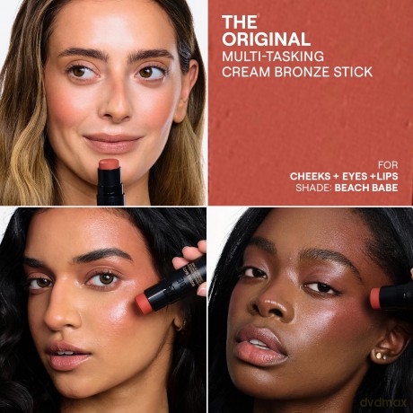 Stick for eyes, cheeks and lips Nudies Matte Bronze All Over Bronze Color - Shade: Beach Babe