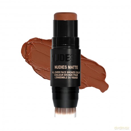 Stick for eyes, cheeks and lips Nudies Matte Bronze All Over Bronze Color - Shade: Deep Maple, Eh