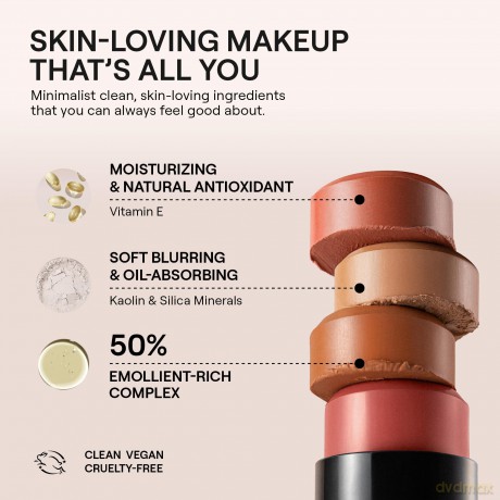 Stick for eyes, cheeks and lips Nudies Matte Bronze All Over Bronze Color - Shade: Deep Maple, Eh