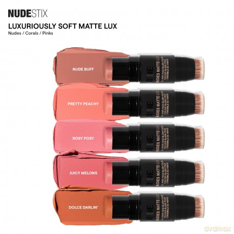 Stick for eyes, cheeks and lips Nudies Matte Lux All Over Face Blush Color 7 g - Shade: Pretty Peachy